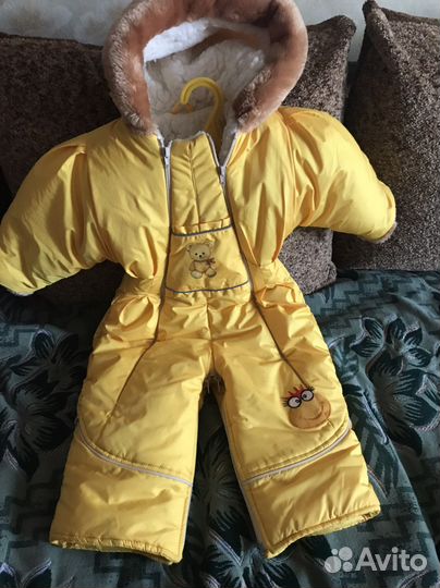 Зимний комбинезон для девочки