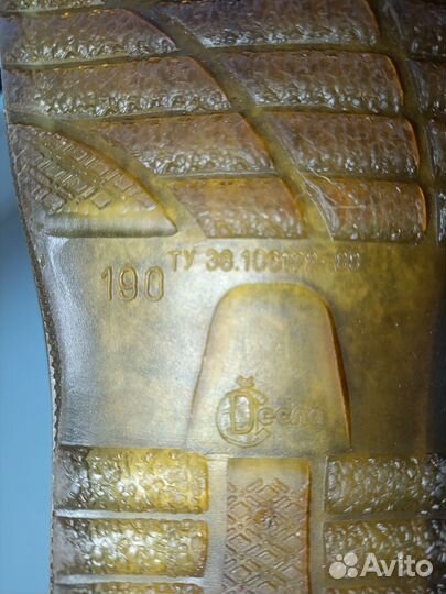 Валенки с галошами