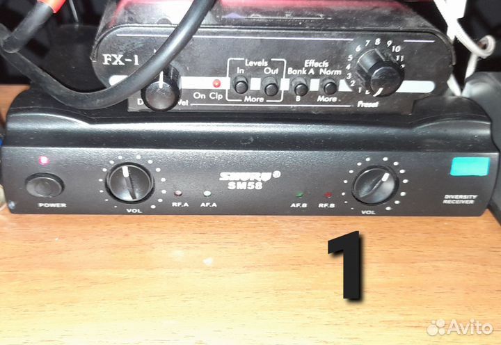 Радиомикрофоны Shure