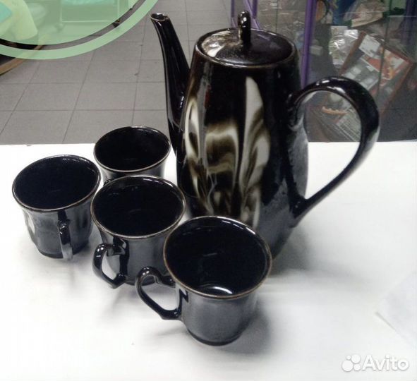 Сервиз кофейный керамика
