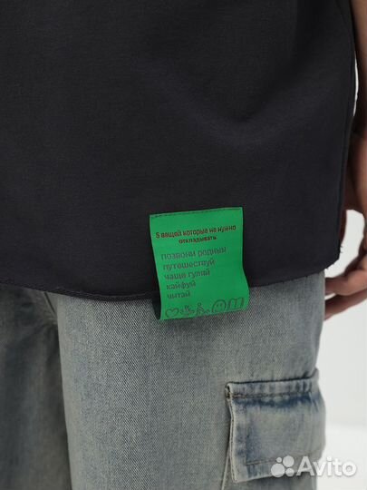 Футболка мужская серая