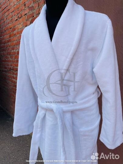 Халаты вафельные/ махровые для отелей опт