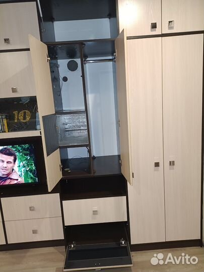 Стенка в гостиную со шкафом бу