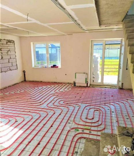 Монтаж отопления фирмы Baxi