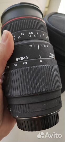 Объектив sigma для canon 70-300