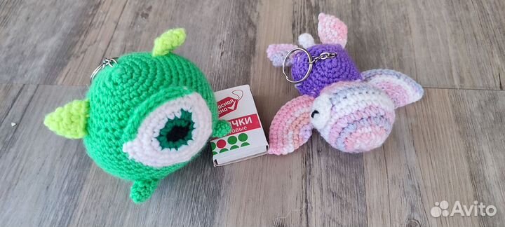 Вязаные игрушки ручной работы