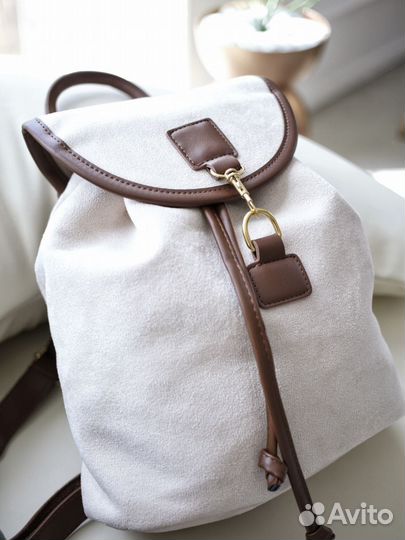 Рюкзак женский тканевый маленький летний