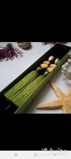 Серьги ручная работа