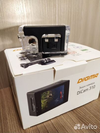 Экшн камера Digma Dicam 310 (аквабокс)