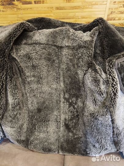 Дубленка натуральная мужская 50 52