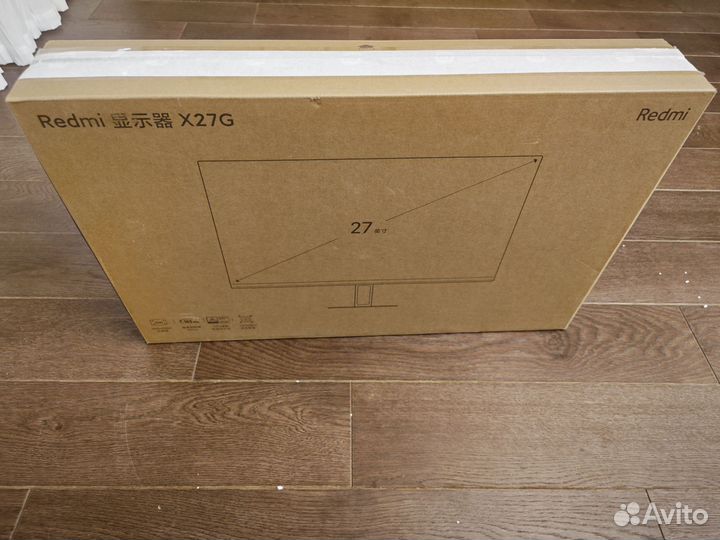 Moнитор игровой Xiaomi Redmi G27 165Hz