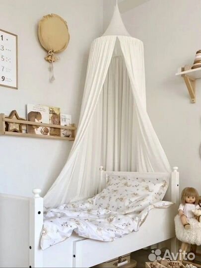 Балдахин на детскую кроватку, балдахин на потолок