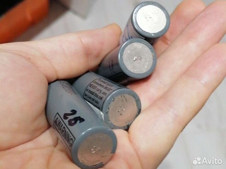 Аккумулятор 18650b 2800мач, LG m26 /100