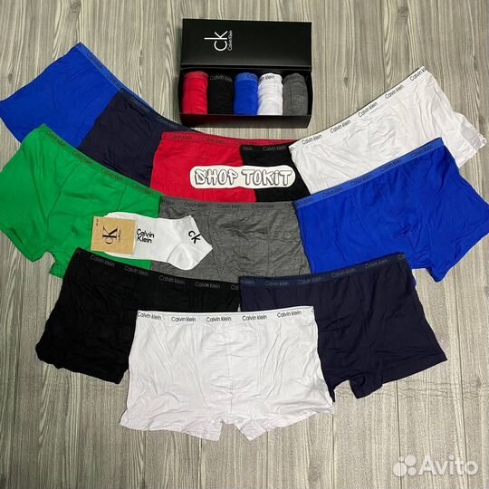 Трусы Мужские боксеры Calvin Klein модал