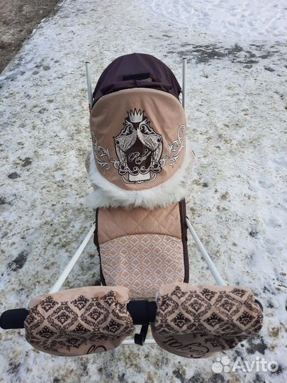 Детские санки коляска бу