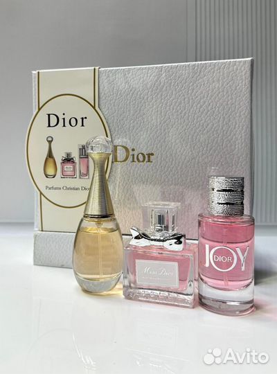 Подарочный женский набор духов Dior