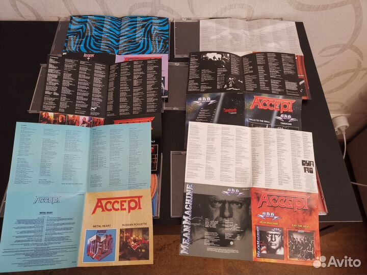 11шт. CD Accept, U.D.O. Лицензия, цена за все