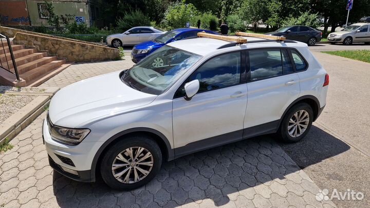 Багажник усиленный деревянный для Тигуан