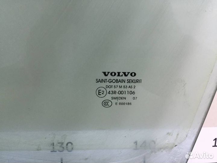 Стекло двери передней левой Volvo S40 MS 2004-2012