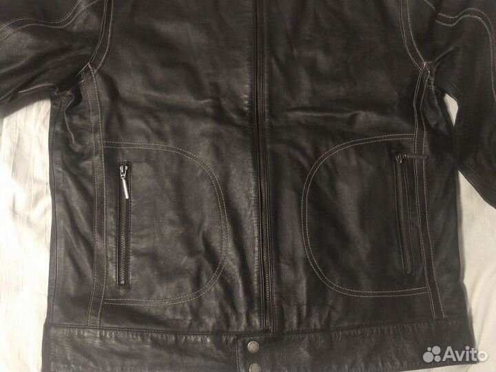 Куртка кожаная