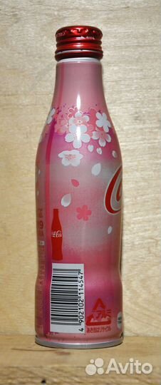 Бутылка Coca-Cola алюминиевая 250 мл., пустая. Япо