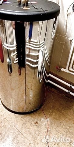 Водонагреватель косвенник бойлер нагрева 100л наст