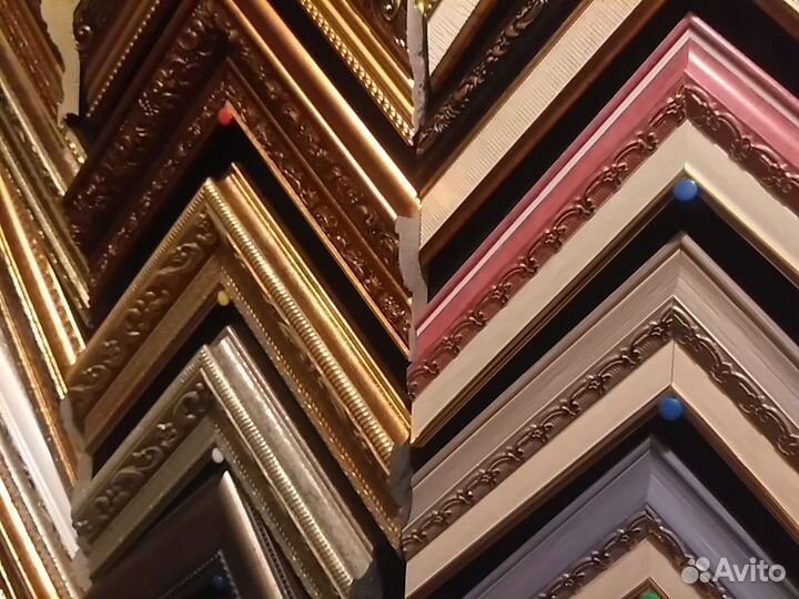 Багетные рамы, подрамники, реставрация