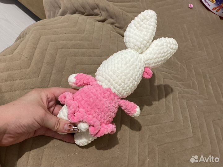 Мягкая игрушка заяц