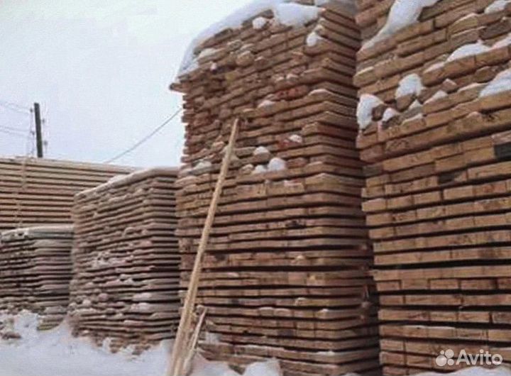 Доска обрезная 50х150х6000 Самовывоз