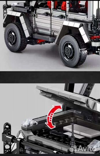 Конструктор Лего Техник Мерседес G500 (на радиоуп)