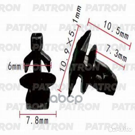 Клипса пластмассовая Acura,Honda применяемость: