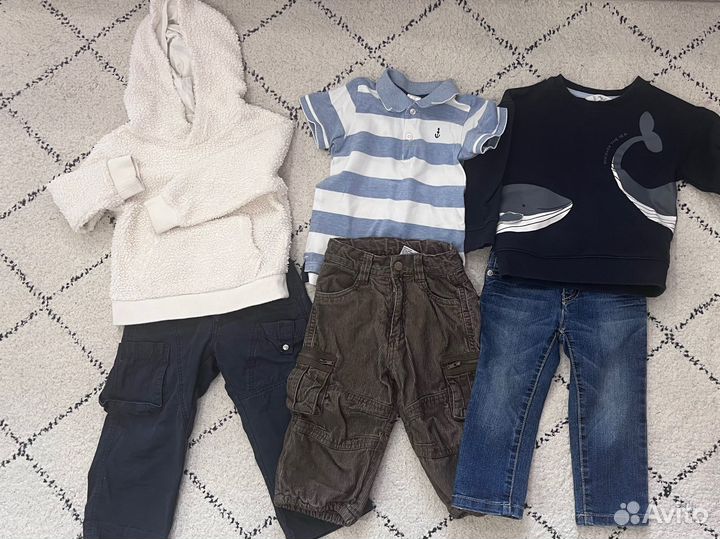 Пакет одежды на мальчика 86 92
