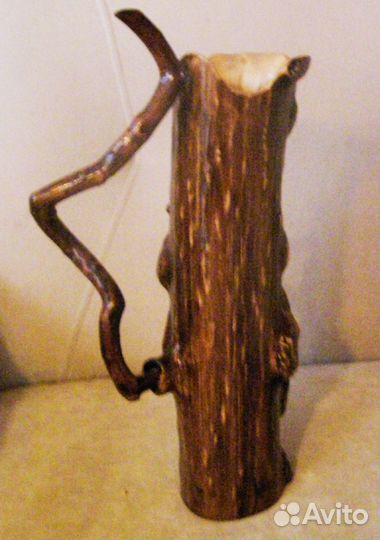 Ваза из карельской березы