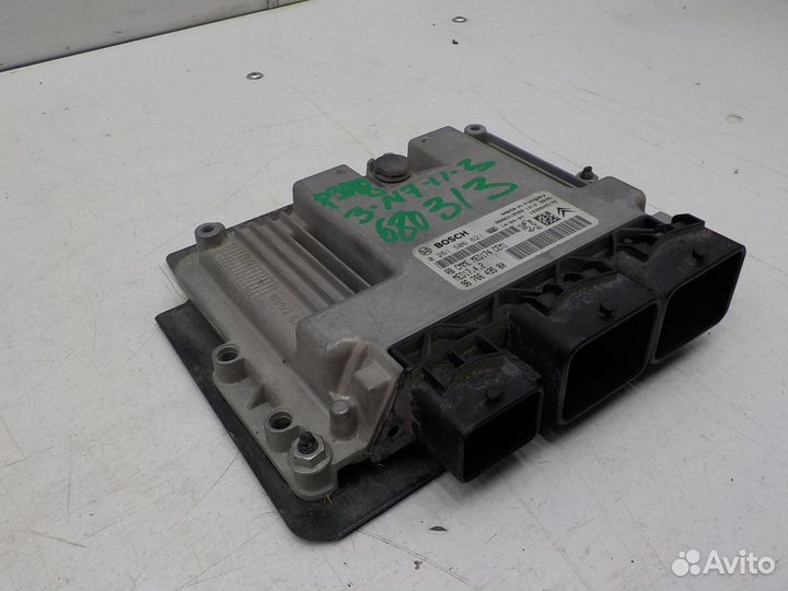 Блок управления двигателем Peugeot 3008 2010