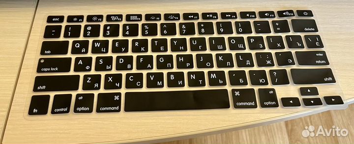 Накладка на клавиатуру MacBook