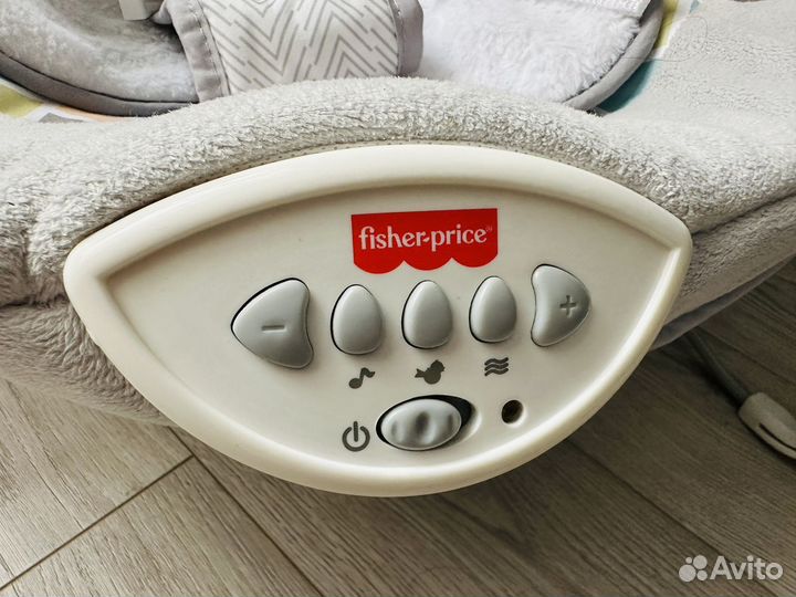 Шезлонг детский fisher price