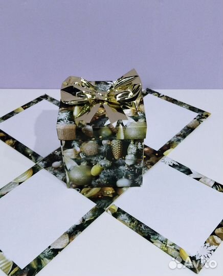 Коробка сюрприз раскладушка