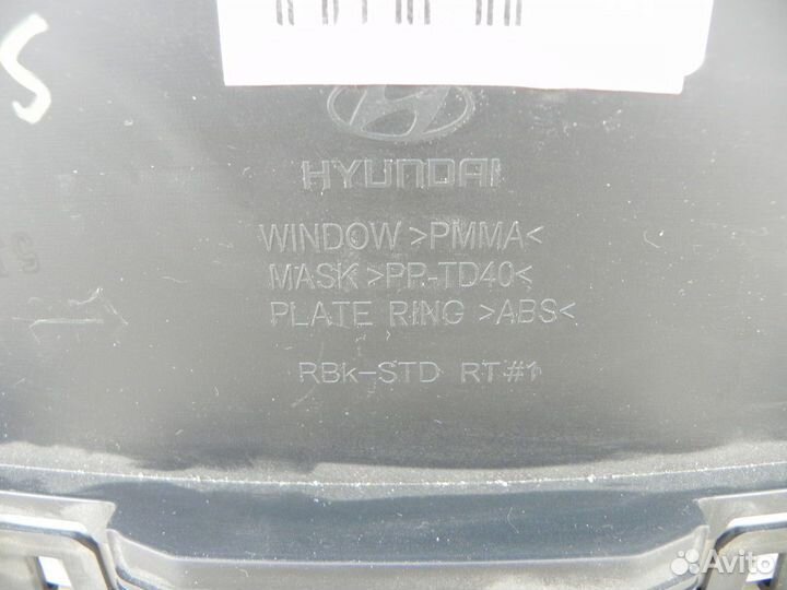 Hyundai Solaris Щиток приборов