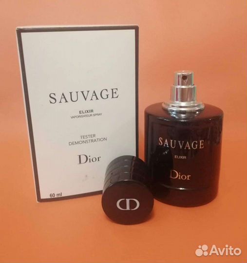 Тестер dior Sauvage elixir Саваж Эликсир 60мл