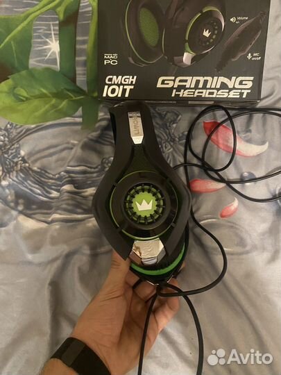 Игровые наушники с микрофоном