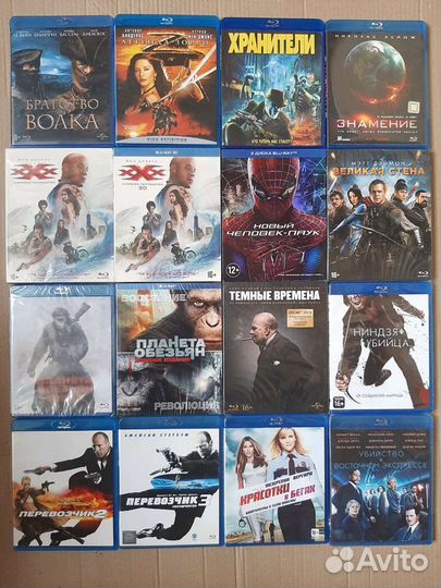 Blu ray диски лицензия часть 3 (А-Я)