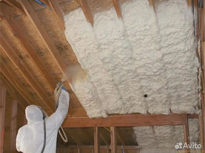 Утеплитель напыление ППУ