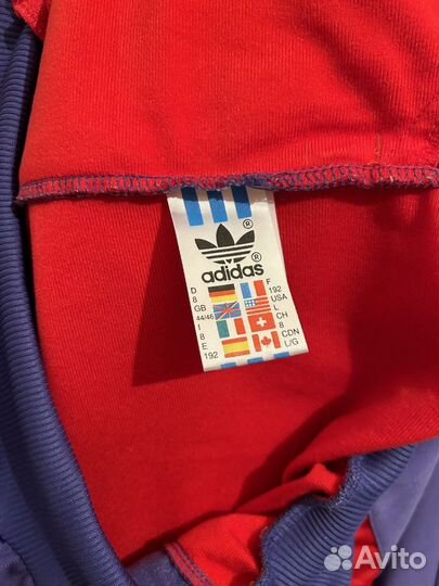 Олимпийка Adidas винтаж 80-90х