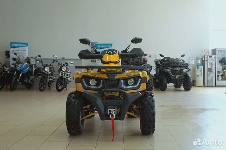 Квадроцикл Avantis Hunter 200 Big Lux желтый