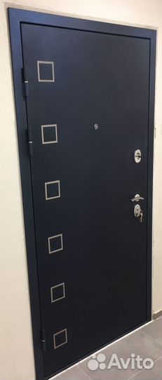 Установка входных металлических дверей