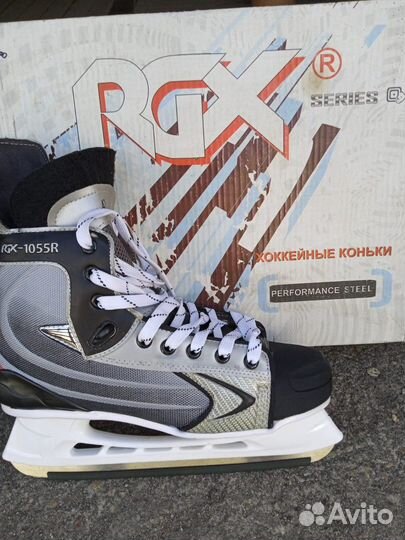 RGX-1055R Коньки хоккейные р. 47