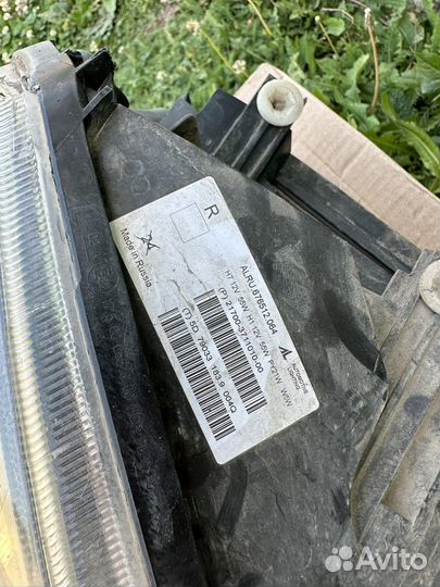 Передние фары priora