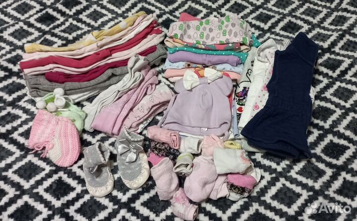 2 пакета вещей для девочки