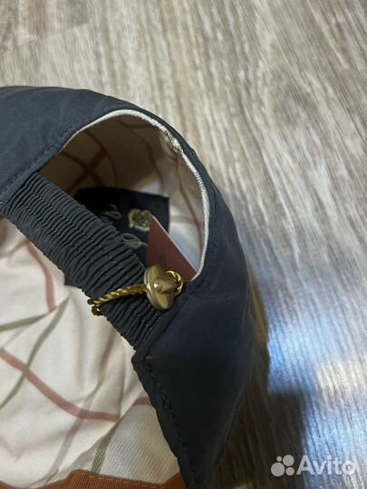 Фирменная кожаная кепка Loro Piana