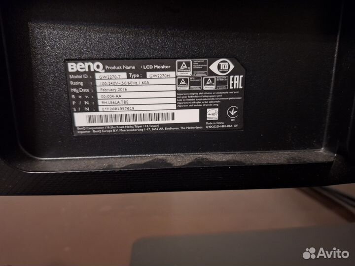 Монитор Benq GW2270-T